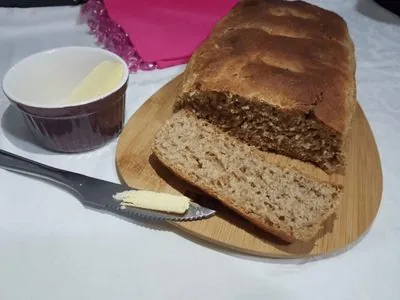 Pão caseiro feito pela Camila F.